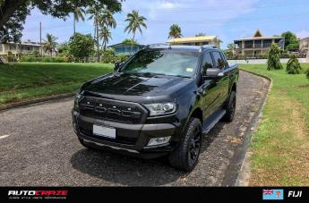 FORD-RANGER-VAPOR-BLACK-MACHINED-WITH-DARK-TINT