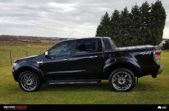 FORD RANGER HE875 CHROME WITH BLACK INSERTS