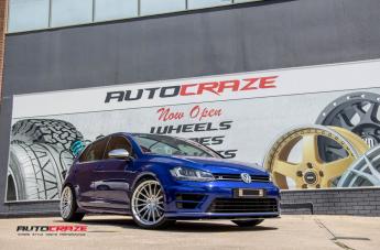 VOLKSWAGEN GOLF SF09 SILVER MACHINED