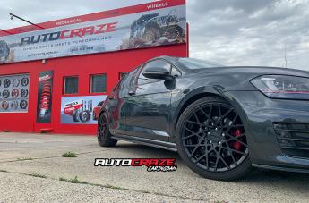 VOLKSWAGEN GOLF BLQ MATTE BLACK