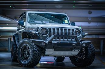 JEEP WRANGLER ANZA MATTE BLACK WITH ANTHRACITE RING