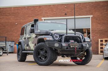 JEEP WRANGLER ROCKSTAR XD 3 MATTE BLACK