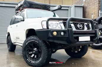 NISSAN PATROL AMBUSH MATTE BLACK