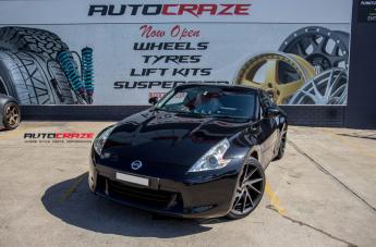 NISSAN 370Z INVERT MATTE BLACK TINTED FACE