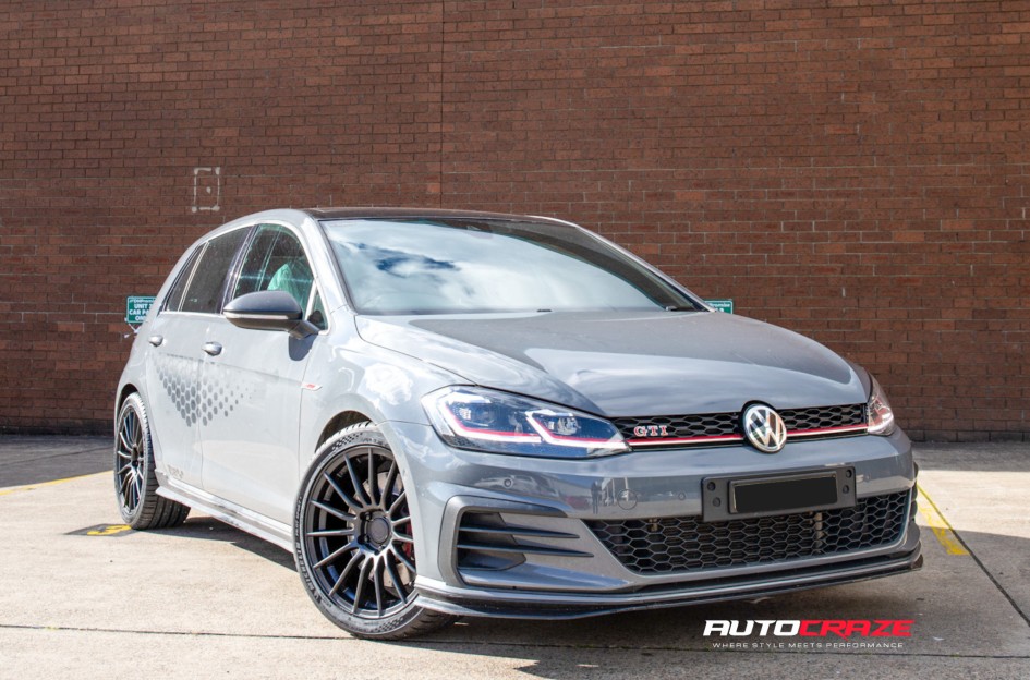 VOLKSWAGEN GOLF R KOYA SF05 SATIN BLACK