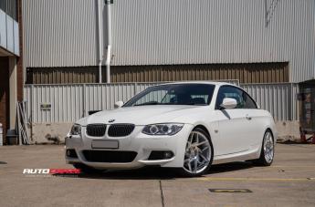 BMW 3 SERIES IFG27 SILVER MACHINED FACE