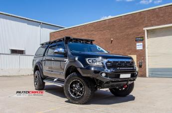 FORD RANGER GD07 MATTE BLACK MILLED