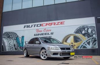 MITSUBISHI EVO RS1 SILVER MACHINED LIP