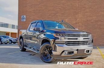 CHEVROLET SILVERADO ROGUE MATTE BLACK