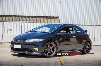 HONDA CIVIC 5 STUD MR131 MATTE BRONZE