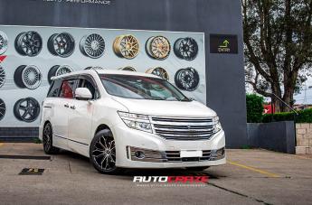 NISSAN ELGRAND IFG41 BLACK MACHINED FACE