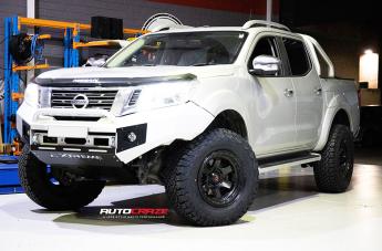 NISSAN NAVARA BLOCK MATTE BLACK