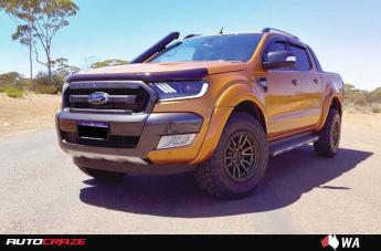 FORD RANGER REBEL MATTE BRONZE BLACK LIP