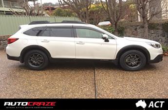 SUBARU OUTBACK ENKEI PF09 MATTE DARK GUN METALLIC