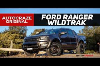 FORD RANGER GD03 MATTE BLACK MACHINED FACE WITH DARK MATTE TINT