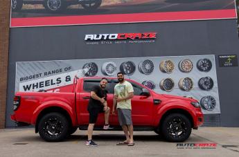 FORD RANGER GD04 MATTE BLACK