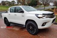 TOYOTA HILUX N80 4WD RAZORBACK FLAT BLACK