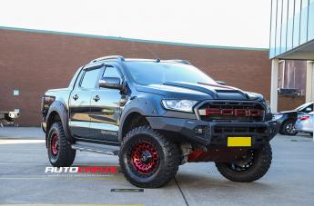 FORD-RANGER-ZOMBIE-GLOSS-BLACK-MACHINED-RED