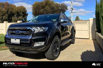 FORD RANGER HOSTAGE MATTE BLACK