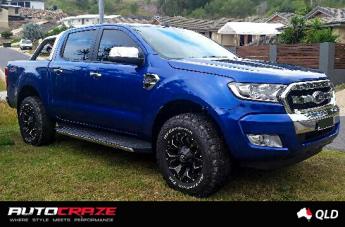 FORD RANGER ASSAULT GLOSS BLACK MILLED ACCENTS