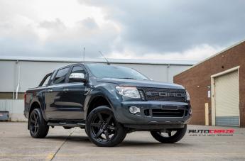 FORD RANGER S6 MATTE BLACK