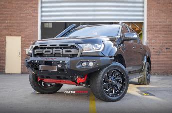 FORD RANGER CLEAVER GLOSS BLACK MILLED ACCENTS
