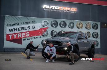 FORD RANGER RAPTOR SABBATH GLOSS BLACK TINTED FACE