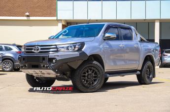 TOYOTA HILUX N80 4WD KM544 MESA SATIN BLACK GLOSS BLACK LIP