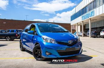 TOYOTA YARIS KATANA SATIN BLACK