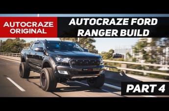 FORD RANGER FFC30 CUSTOM ANTHRACITE WITH CANDY APPLE RED ACCENT