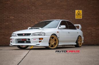 SUBARU WRX SF01 GOLD