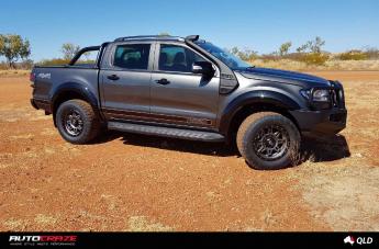 FORD RANGER HOSTAGE III MATTE ANTHRACITE WITH BLACK RING
