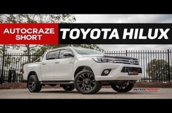 TOYOTA HILUX N80 4WD VAPOR BLACK MACHINED WITH DARK TINT