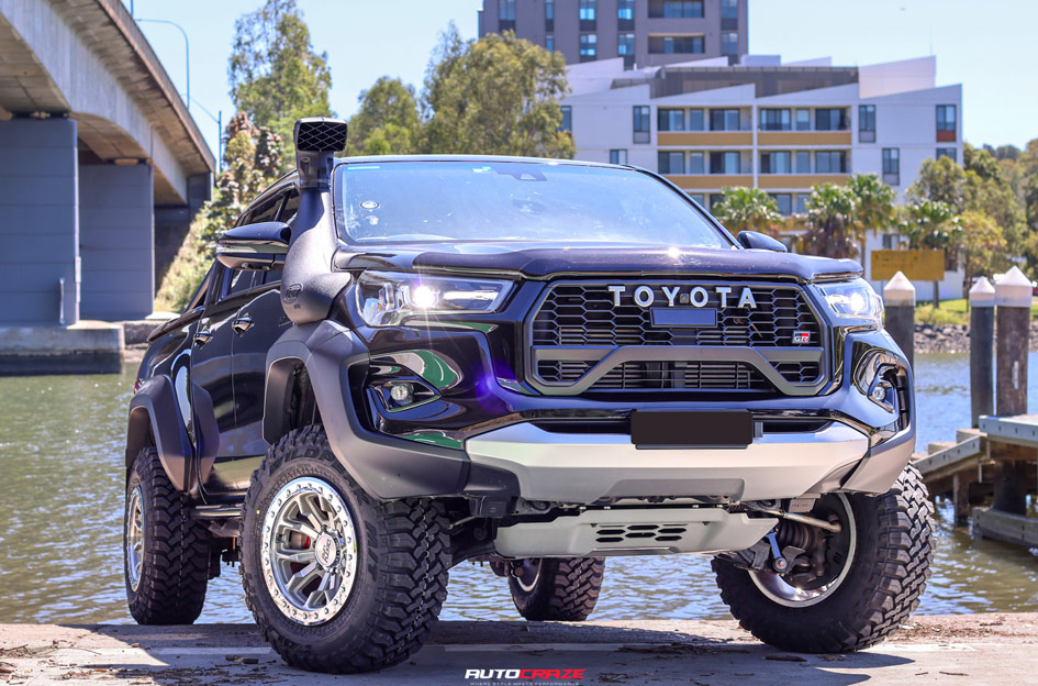 TOYOTA HILUX GR SPORT DIRTY LIFE DT-1 MACHINED