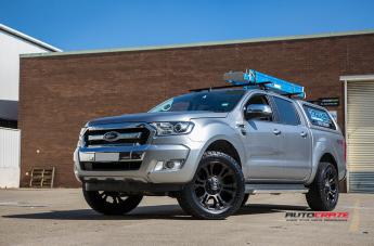 FORD-RANGER-VAPOR-BLACK-MACHINED-WITH-DARK-TINT