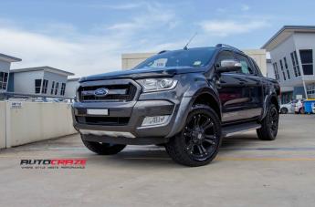 FORD RANGER MONSTER XD 2 MATTE BLACK 3
