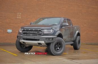 FORD RANGER RAPTOR BLOCK MATTE BLACK