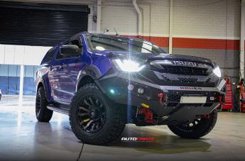 ISUZU DMAX BLITZ MATTE BLACK MACHINED DDT