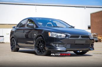 MITSUBISHI LANCER ROTATE MATTE BLACK 