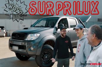 TOYOTA HILUX N70 4WD SLEDGE MATTE BLACK