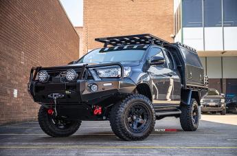 TOYOTA HILUX N80 4WD WARP SATIN BLACK