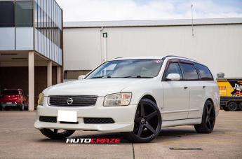 NISSAN STAGEA IFG3 FLAT BLACK