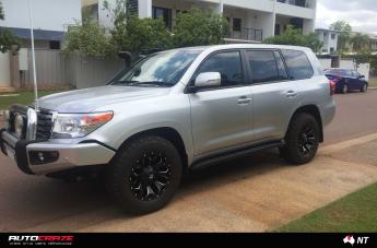TOYOTA LANDCRUSIER ASSAULT GLOSS BLACK MILLED ACCENTS 3