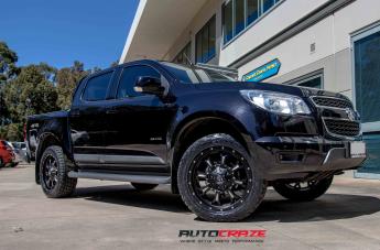 HOLDEN COLORADO KRANK GLOSS BLACK MILLED ACCENTS