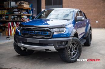 FORD RANGER RAPTOR ANZA MATTE ANTHRACITE WITH BLACK RING