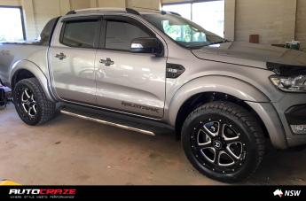 FORD RANGER EXILE SATIN BLACK MILLED ACCENTS