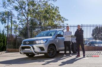 TOYOTA HILUX N70 4WD HEIST SATIN BLACK
