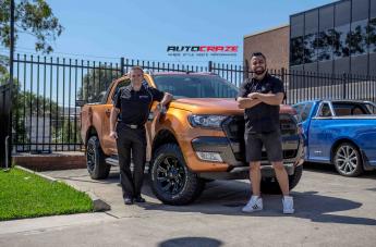 FORD RANGER CLEAVER GLOSS BLACK MILLED ACCENTS