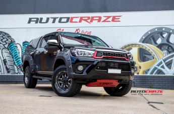 TOYOTA HILUX N80 4WD ROCKSTAR XD 3 MATTE BLACK MACHINED