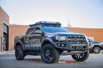 FORD RANGER RAPTOR BLITZ MATTE BLACK MACHINED DDT